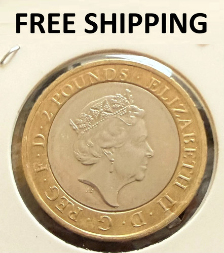 2015 two pound - coin, hms