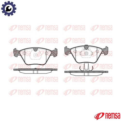 Brake pad set disc - pad,