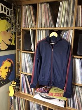 Men’s Fred Perry Tracksuit Top Medium Excellent Condition  Navy