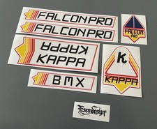 Falcon Pro KAPPA BMX decal set
