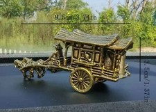 Brass Colour Metal Horse And