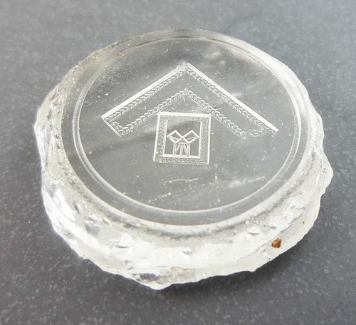 Antique large clear glass - antique,