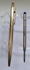 Parker Vintage rolled gold Pencil Made In England.Cartridge pencil refill (usa)