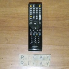 Original Onkyo RC-837M Remote Control Black - Tested