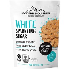 Sparkling Sugar 11oz White Sparkling Sugar Crystals for Baking Sanding Sugar ...