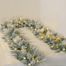 9ft Christmas Garland Bushy
