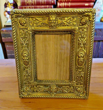Antique green man brass - green,