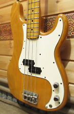 Fender Precision Bass 1976 Used 1976 Ash Body Maple Fingerboard w/Hard Case