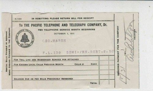 The pacific telephone - the,