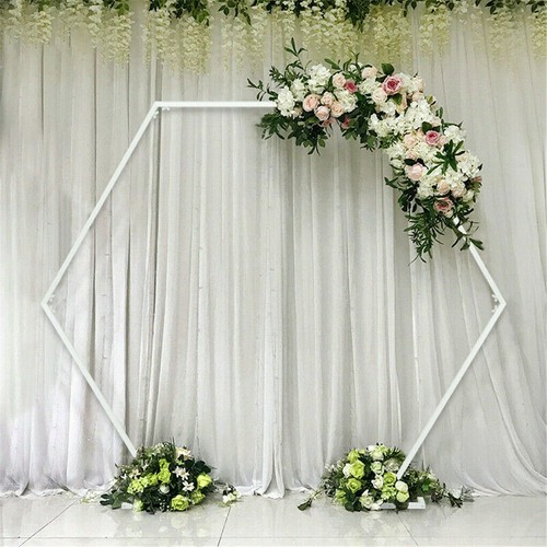 Indoor outdoor hexagon wedding - outdoor,