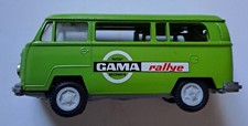 GAMA MINI VW TYPE 2 BAY CAMPER VAN MODEL IN GREEN / 1/42 / RACE / RALLYE SUPPORT
