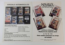 Vintage Fruit Machine Flyers