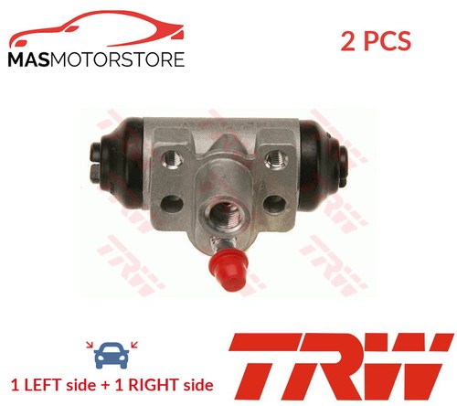 Drum wheel brake cylinder - drum, pair