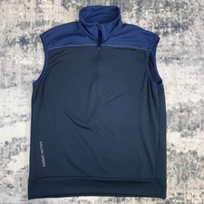 Galvin Green Men's Insula Technology Navy 1/4 Zip Pullover Thermal Top, L