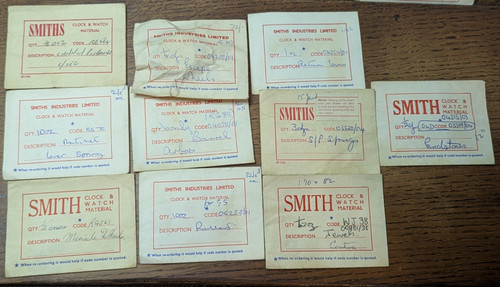 Smiths watch parts new old - parts,,