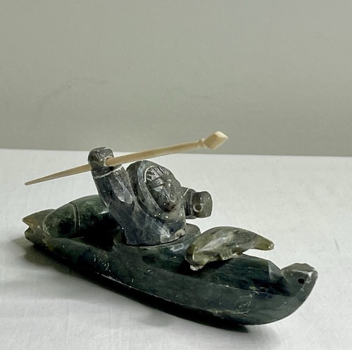 Inuit eskimo stone - eskimo, carving