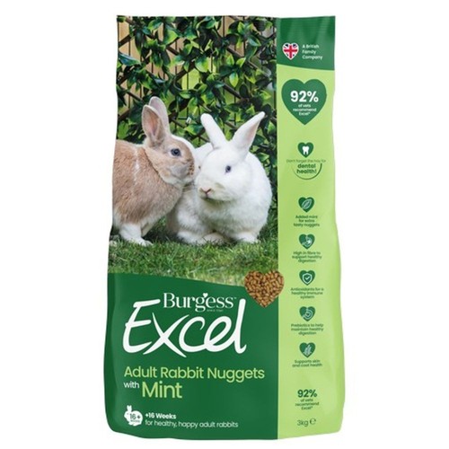 Burgess excel adult rabbit - burgess,