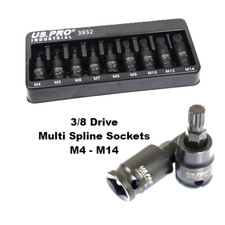 US PRO Industrial 9pc Impact