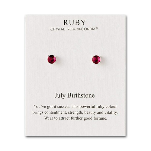 July birthstone - (ruby),