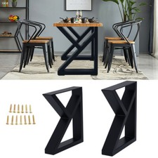 2Pcs K Shape Wrought Iron