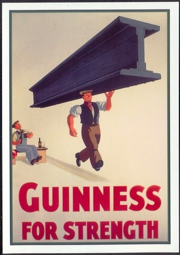 Modern postcard guinness - postcard:, for