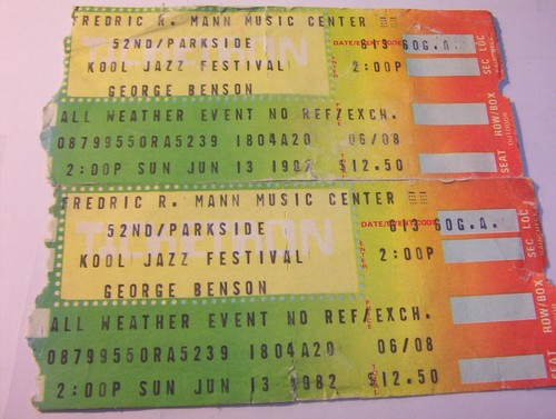 George benson 1982 mann - george, 6/13/1982