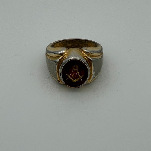 Vintage deep red masonic - red,