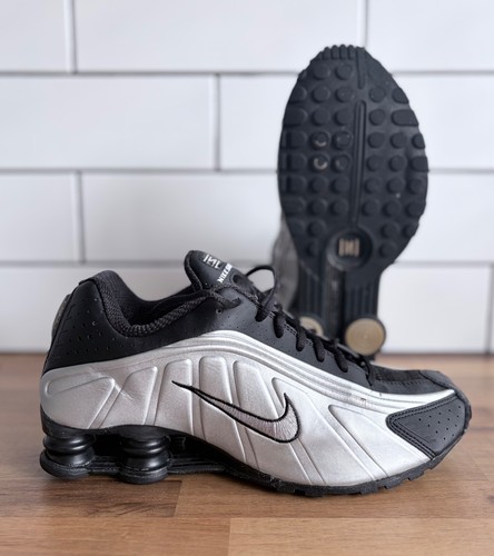 Nike shox black silver uk - shox,