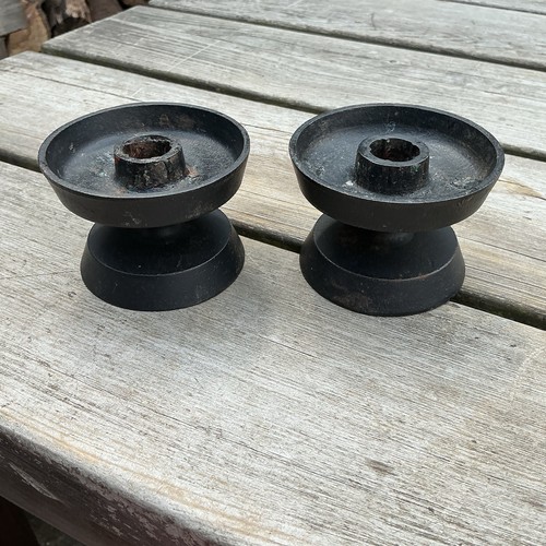 Vintage retro pair cast iron - vintage,