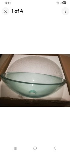 New vogue round glass - new,