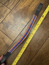 14” Pony Size Bling Diamanté Browband Union Jack Colours