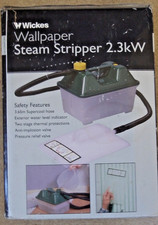 UNUSED Wickes 2.3kW Wallpaper Stripper Steamer with Large and Small Steam-Plate