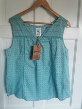MANTARAY TURQUOISE COTTON VEST