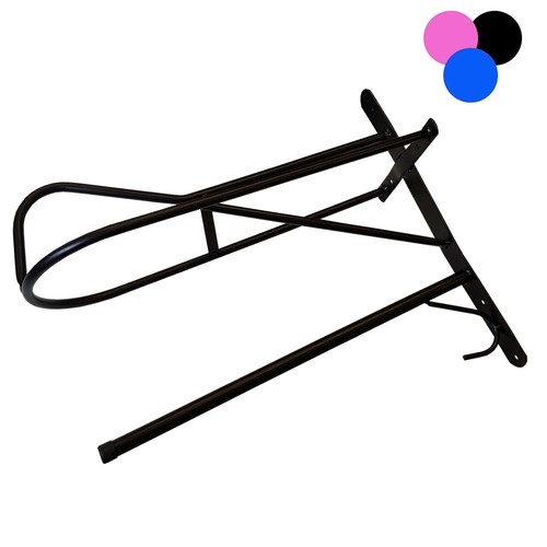 Wall mounted saddle rack rug - wall,