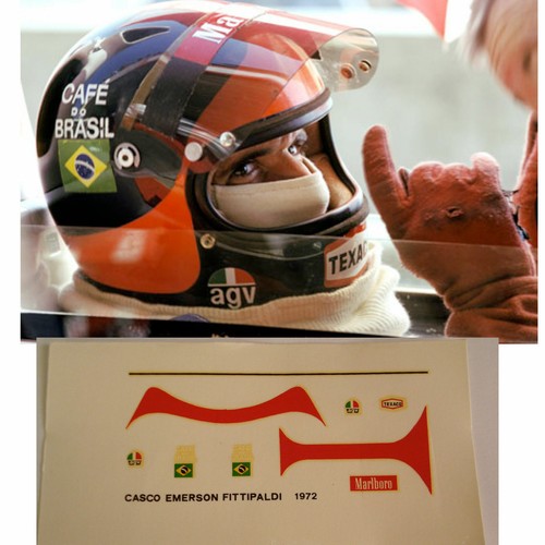 Decals 12 helmet - 1/12,