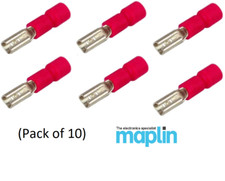 Insulated Red Female Spade