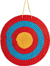 Archery Target Straw Large Compound & Recurve Bows Practice 50cm/20" Hang Strap
