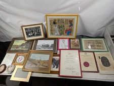 17x Vintage Frames Bundle Old Photo Picture Ornate Retro Wood Joblot