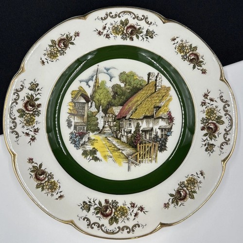 Ascot service plate wood - service,