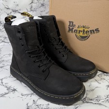 DR MARTENS Black Crewson Boots