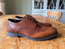 MENS DEBENHAMS BROWN LEATHER