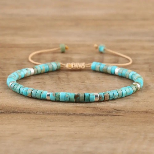 Natural jasper stone dainty - jasper,