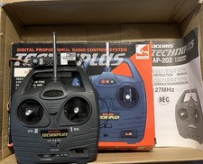 Acoms Techniplus AP-202 Transmitter Receiver Set 27MHz 2CH 1 Servo & Box VGC