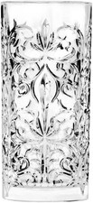 RCR Tattoo Hi Ball Glasses – Set of 6, 370ml Luxion Italian Crystal - Brand New