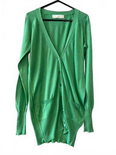 Zara green silk - silk, cotton