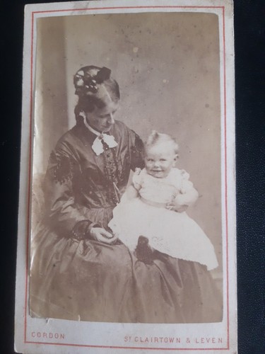 Cdv woman mother - mother,