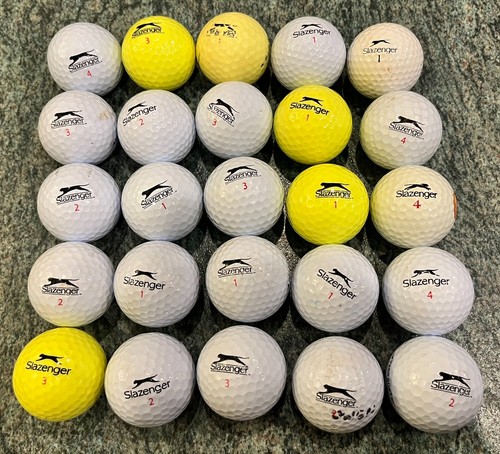 Golf balls used