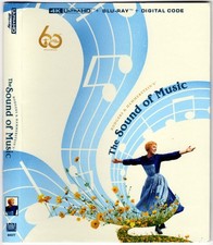 'The Sound Of Music' Slipcase/4K Digital Code/ 2 x 1080p Blu-rays FROM US 4K SET