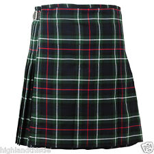 Mackenzie Tartan Kilt Scottish With Two Buckle, Casual Kilt, Size 34"