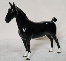 Beswick Hackney Horse Black